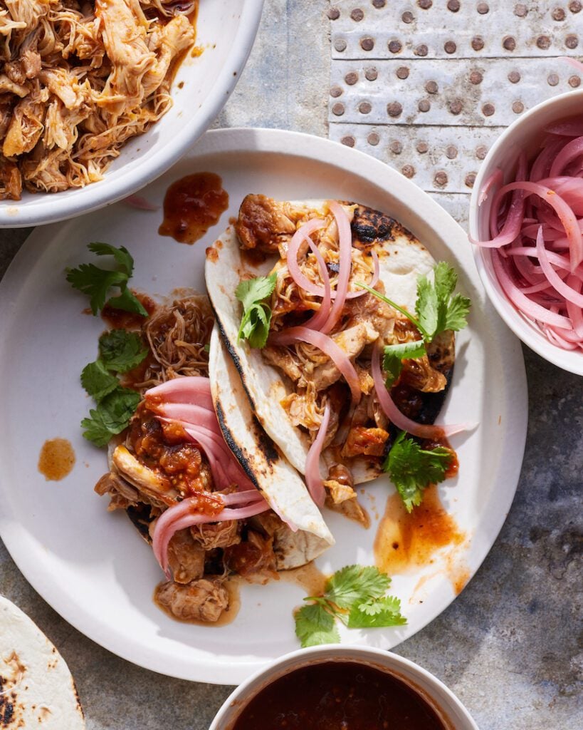 Easy Mexican Shredded Chicken from www.whatsgabycooking.com (@whatsgabycookin)