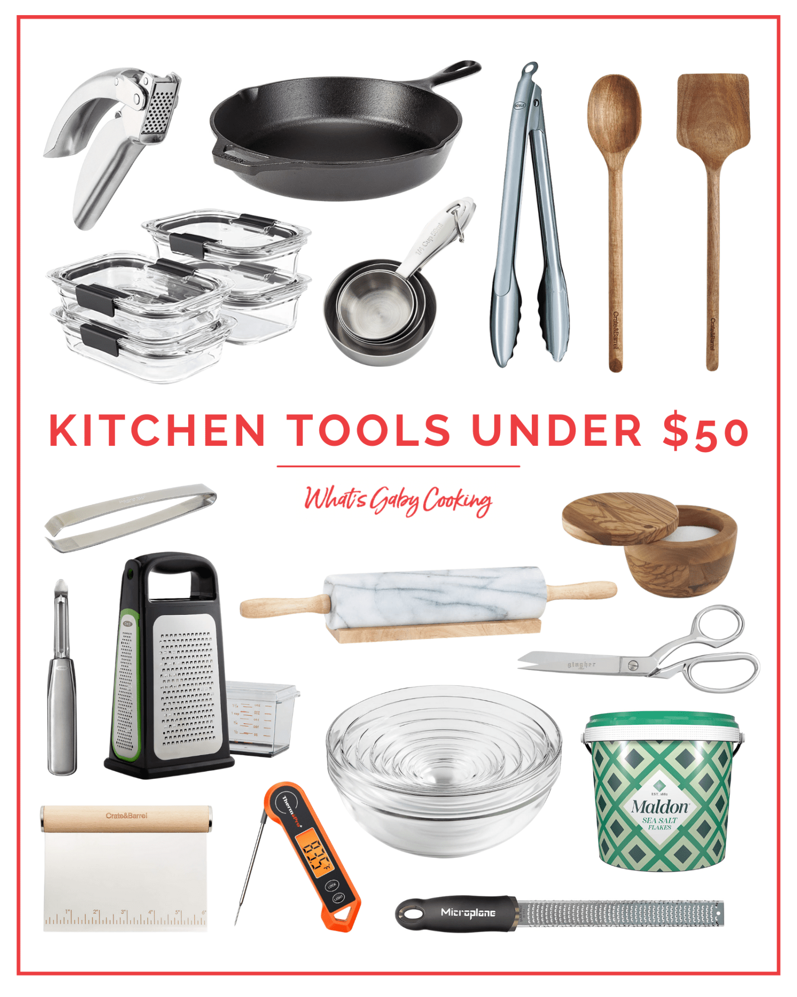 Kitchen Tools Under $50 Gift Guide
