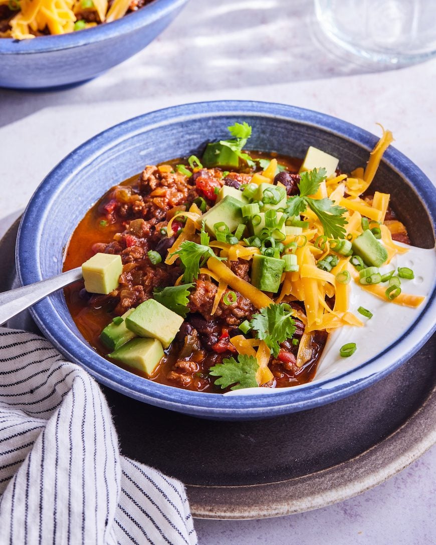 Beef Chili from www.whatsgabycooking.com (@whatsgabycookin)