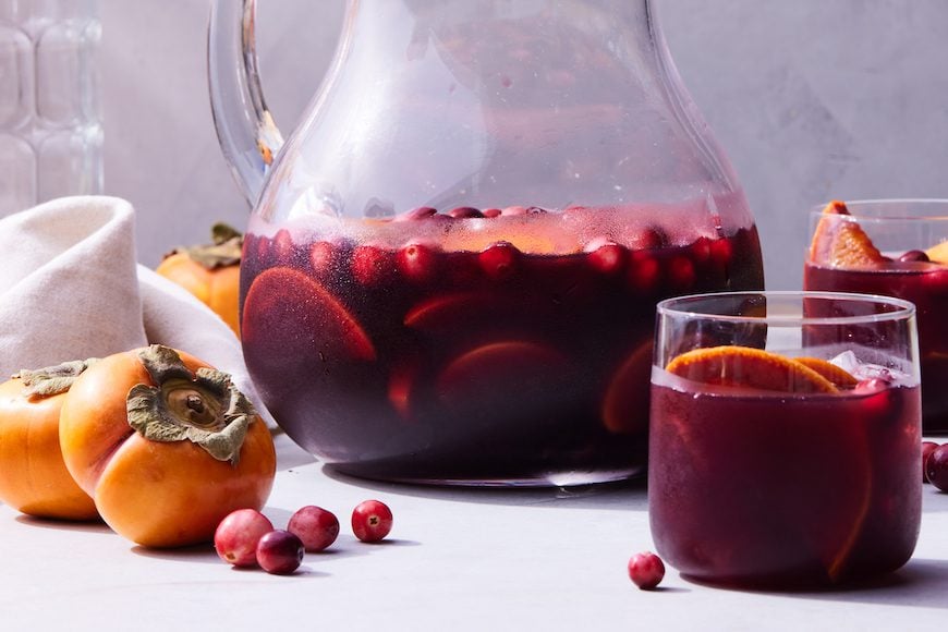Cranberry Sangria from www.whatsgabycooking.com (@whatsgabycookin)