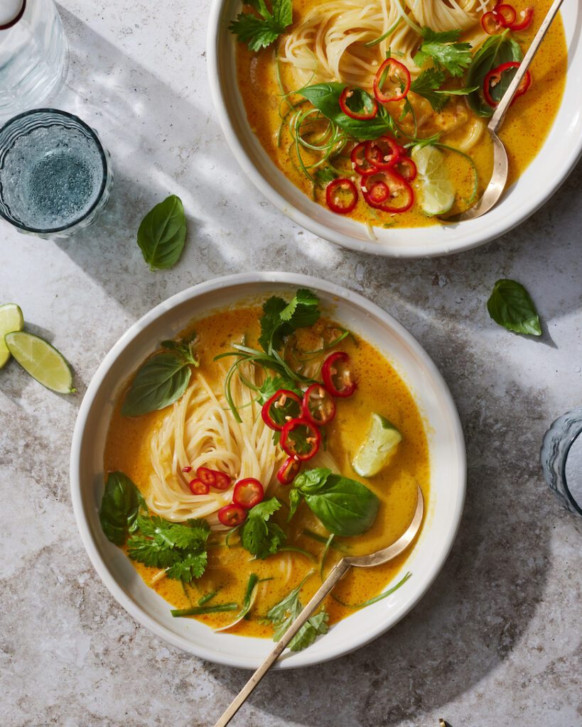 Coconut Curry Noodle Soup from www.whatsgabycooking.com (@whatsgabycookin)