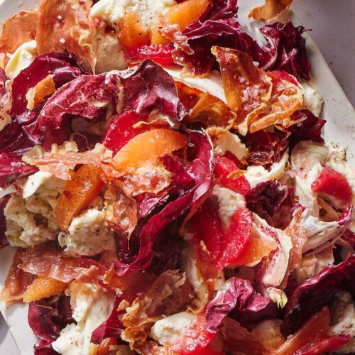 Blood Orange Salad with Prosciutto from www.whatsgabycooking.com (@whatsgabycookin)