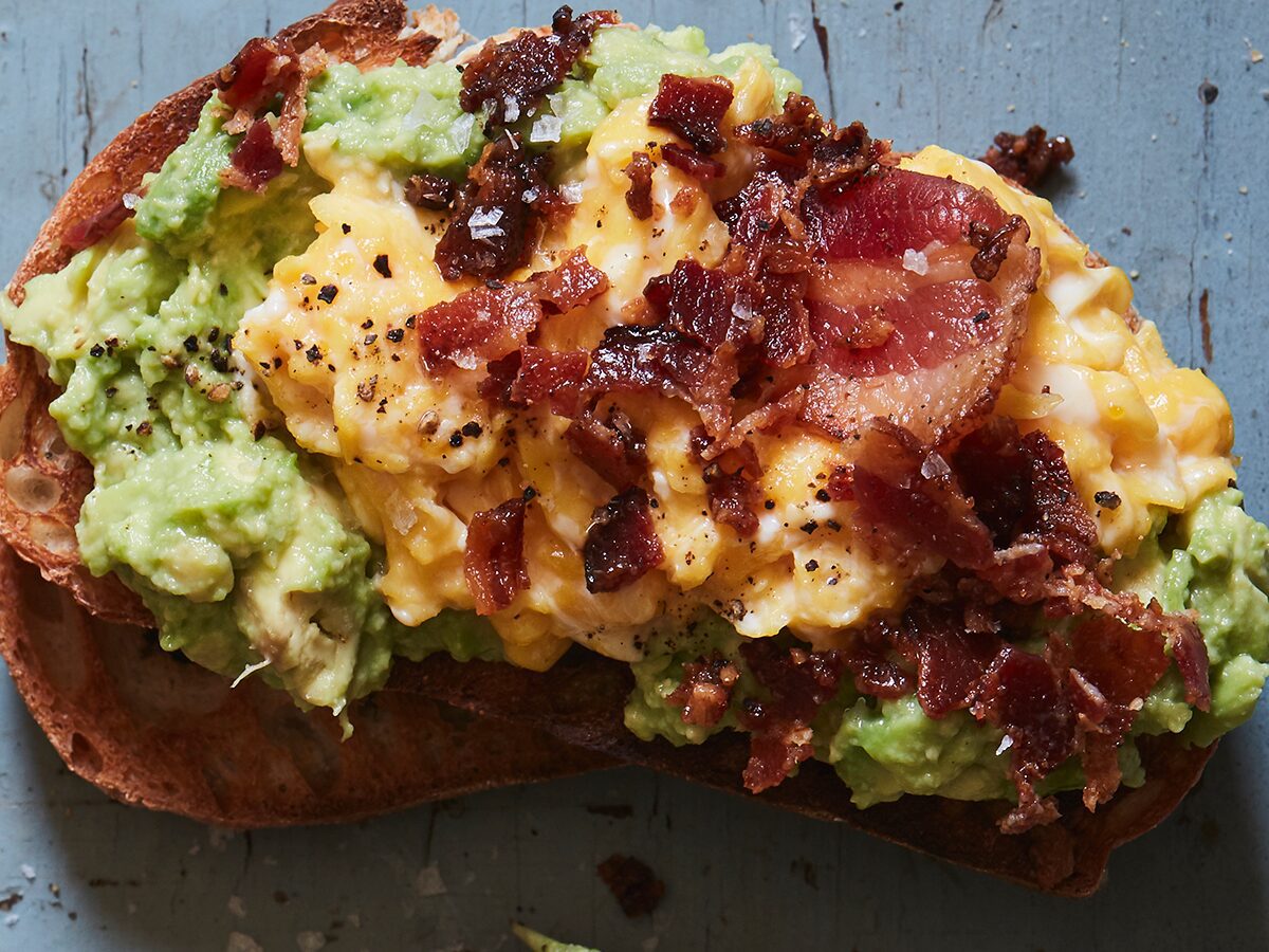 Bacon and Egg toast