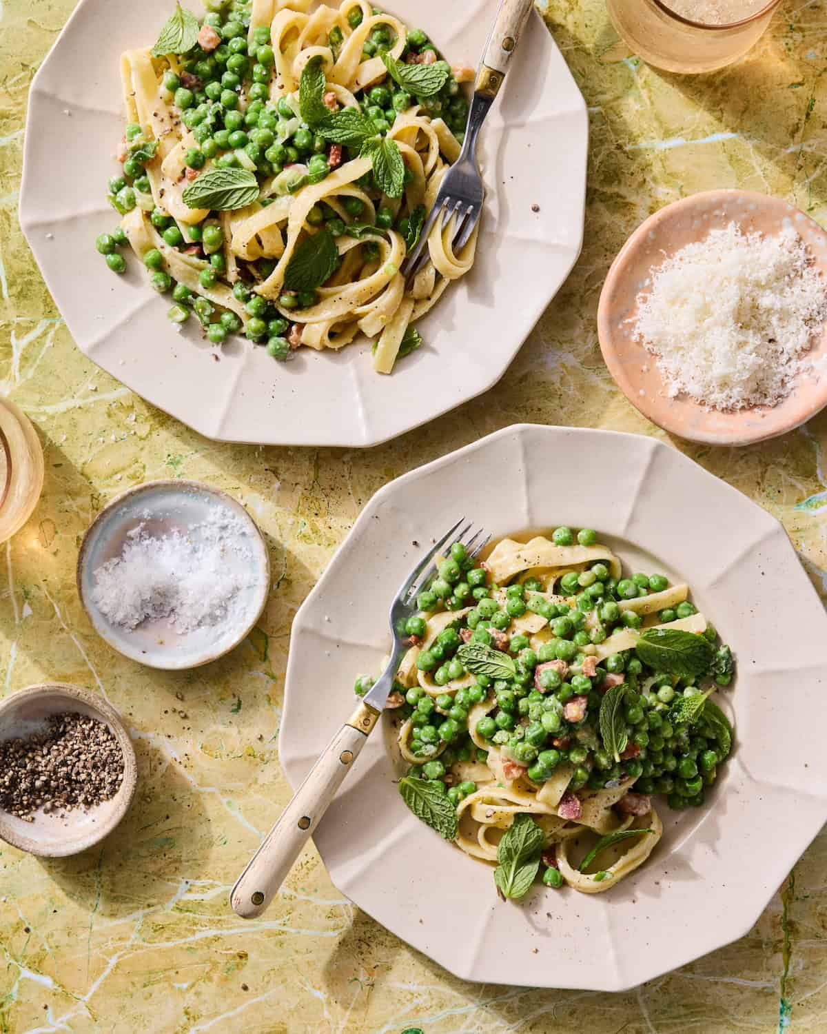Spring Pasta Carbonara