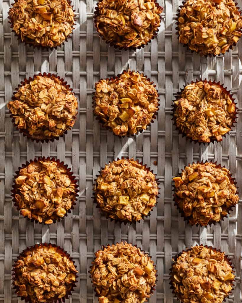 Easy Apple Cinnamon Baked Oatmeal Cups What's Gaby Cooking