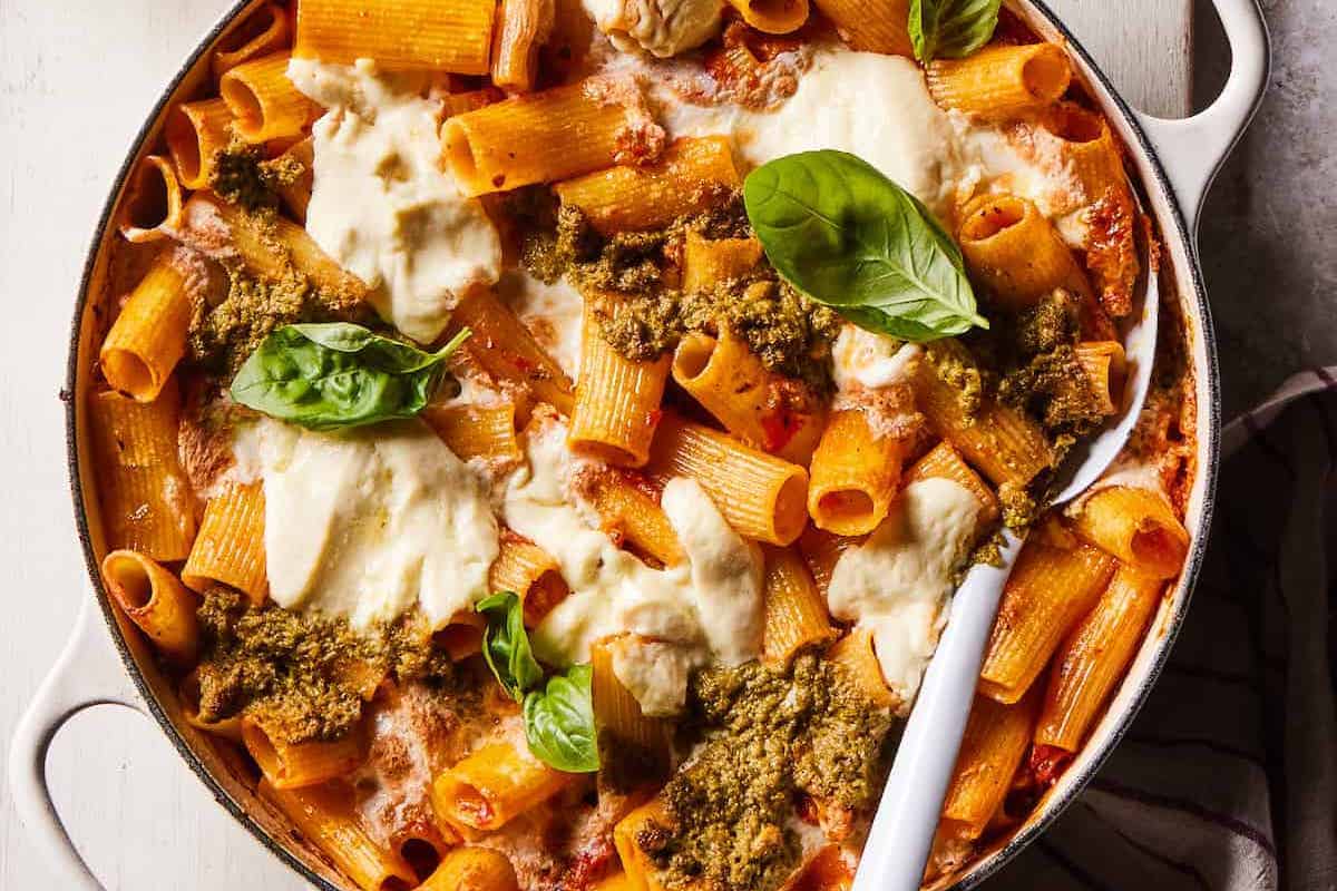 Baked Rigatoni Pasta With Sausage | The Perfect Italian Dish