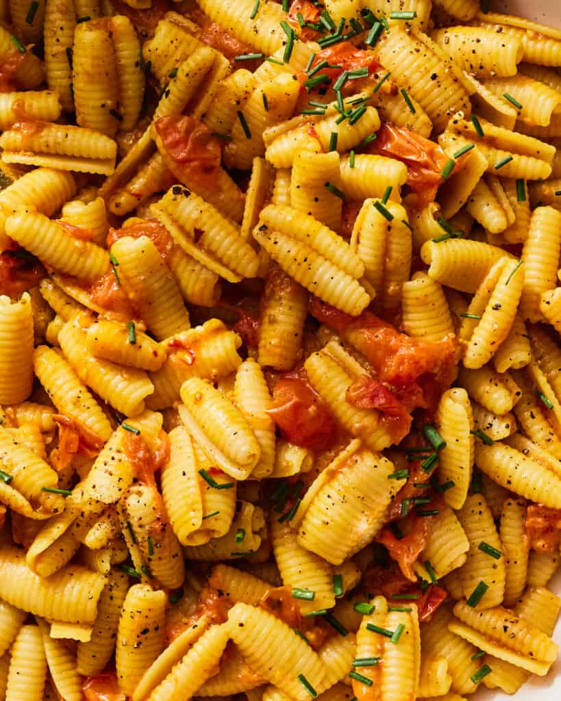 Tomato Confit Pasta - What's Gaby Cooking