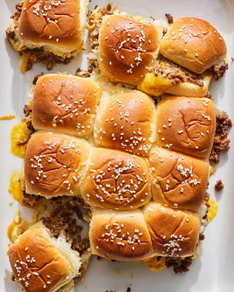 Easy 30-Minute Cheeseburger Sliders - What's Gaby Cooking