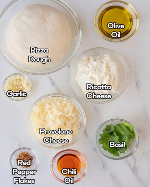 White Pizza (Pizza Bianca) - What's Gaby Cooking