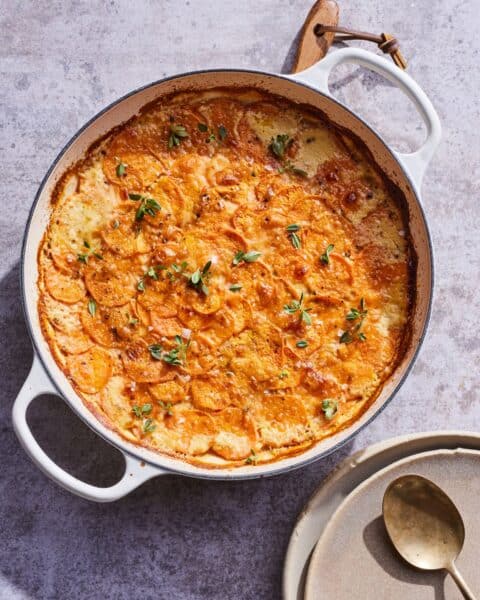 Sweet Potato Gratin - The Perfect Holiday Side Dish!