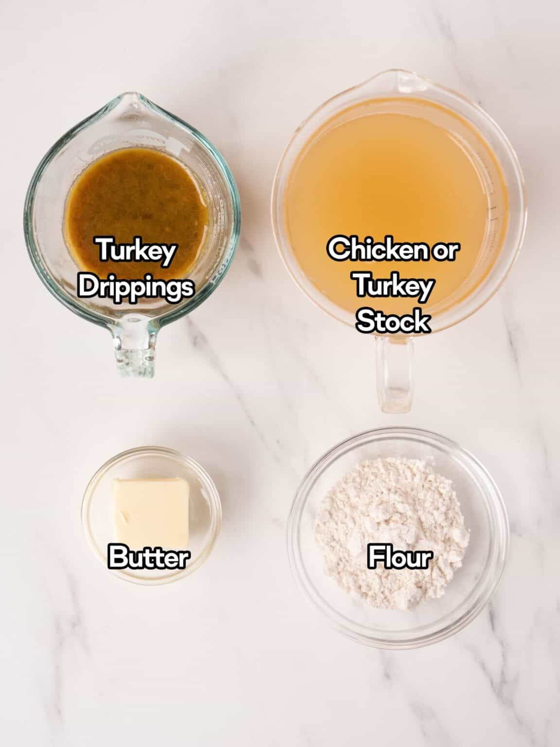 How To Make Homemade Turkey Gravy + Step By Step Images