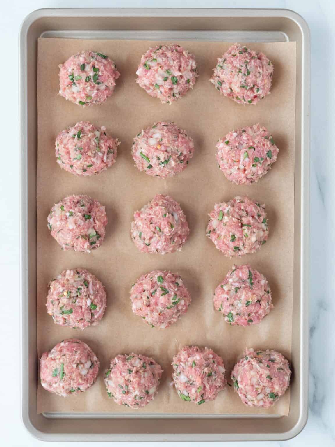 Asian Pork Meatball Bowls What's Gaby Cooking