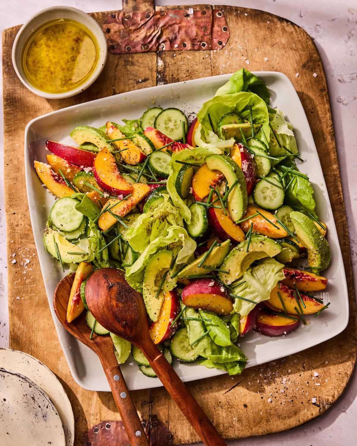 Avocado Peach Salad