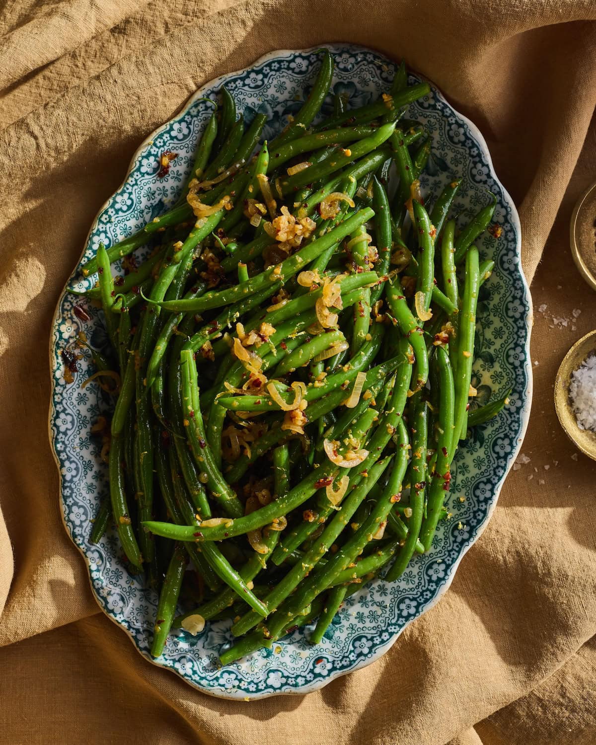Spicy Garlic Green Beans