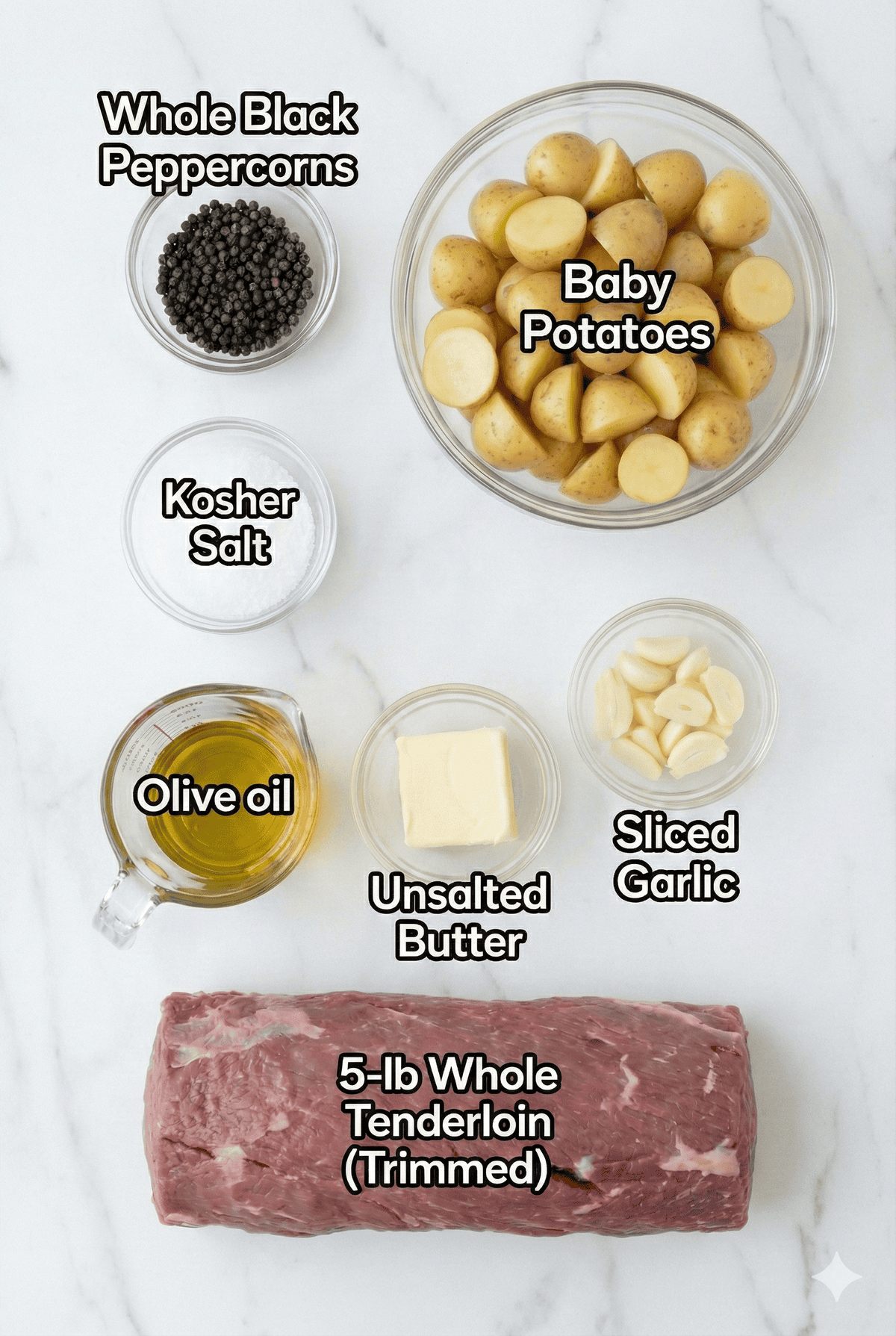 mise en place ingredients for this recipe.