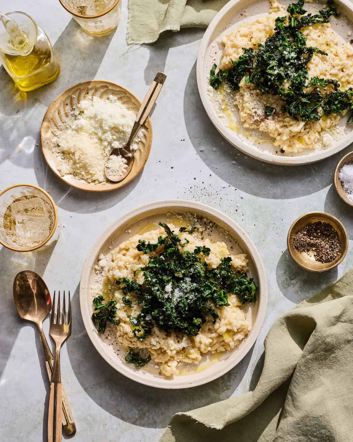 Winter Green Risotto