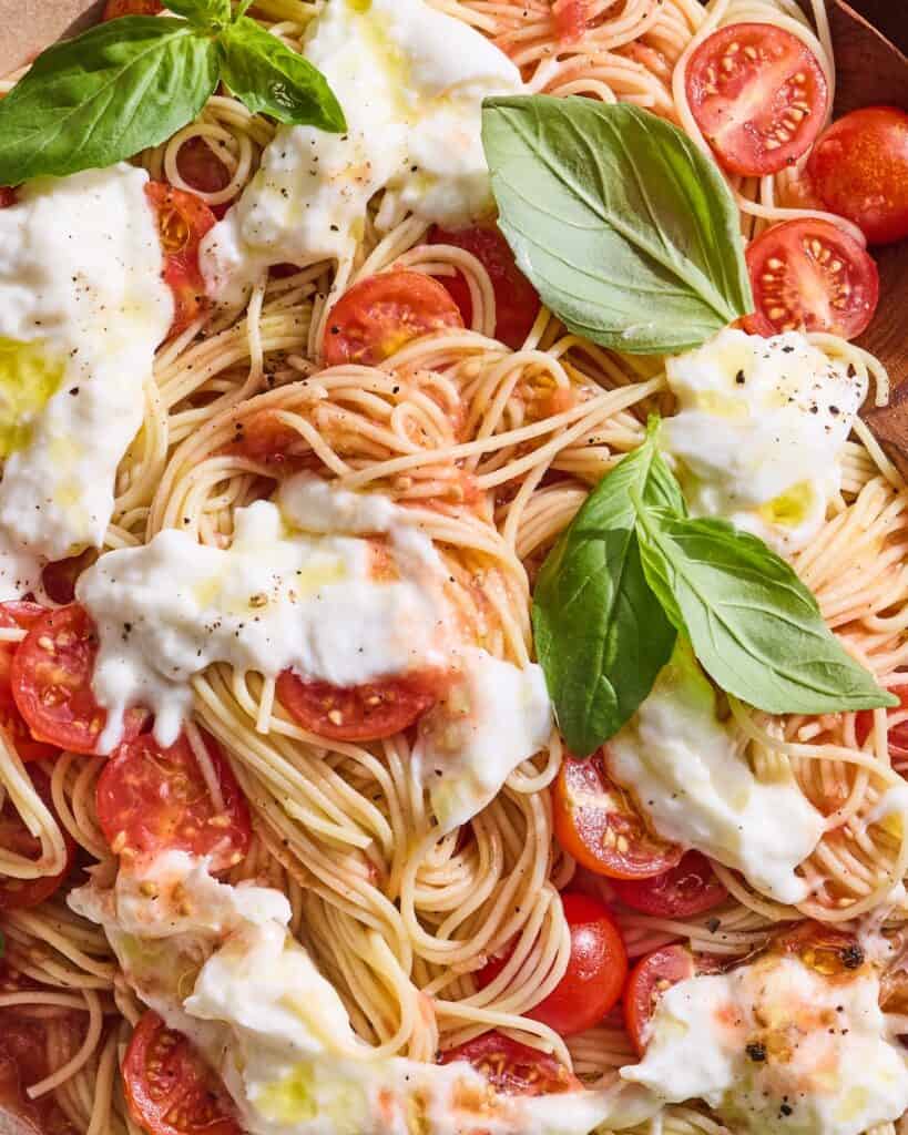 Caprese Pasta - What's Gaby Cooking