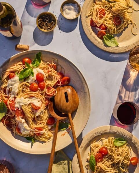 Caprese Pasta - What's Gaby Cooking