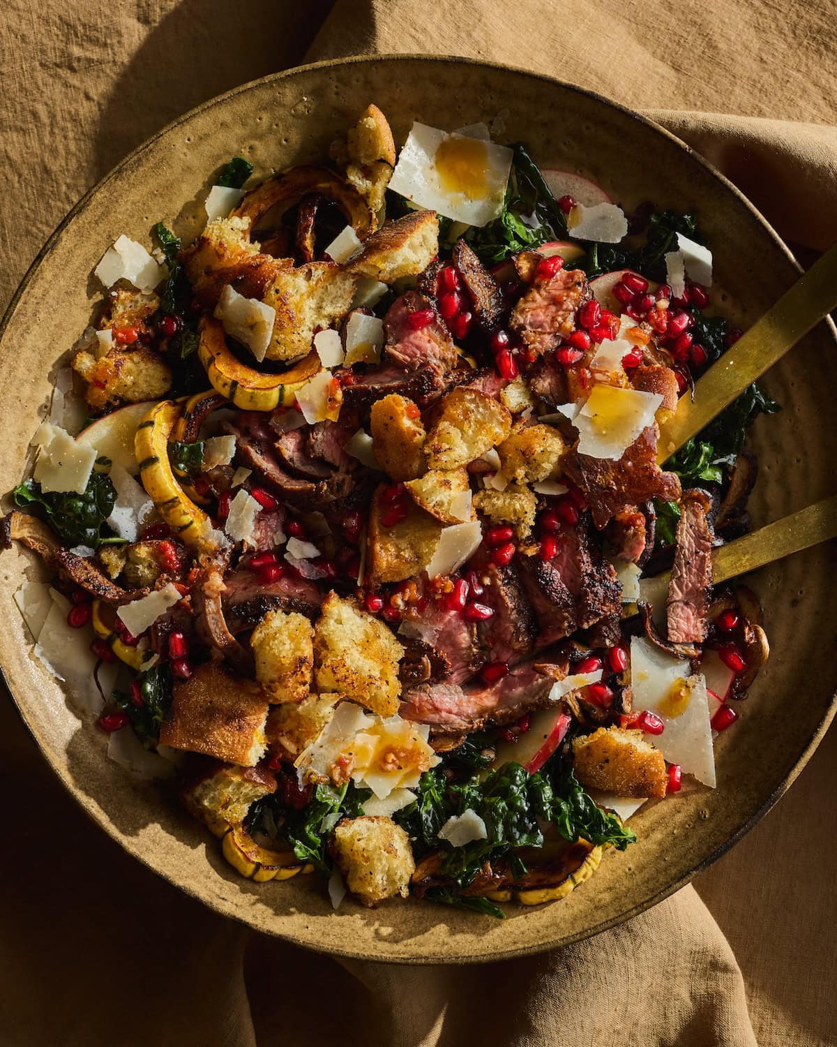 Skirt Steak Salad with Calabrian Vinaigrette