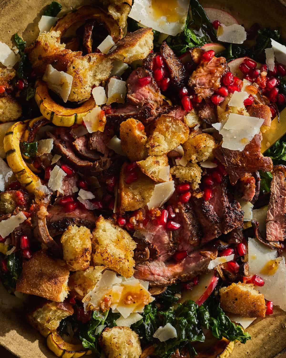 Skirt Steak Salad with Calabrian Vinaigrette