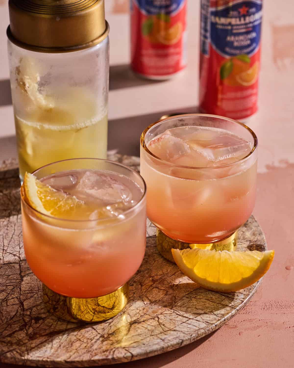 Sweater Weather (citrusy winter cocktail)