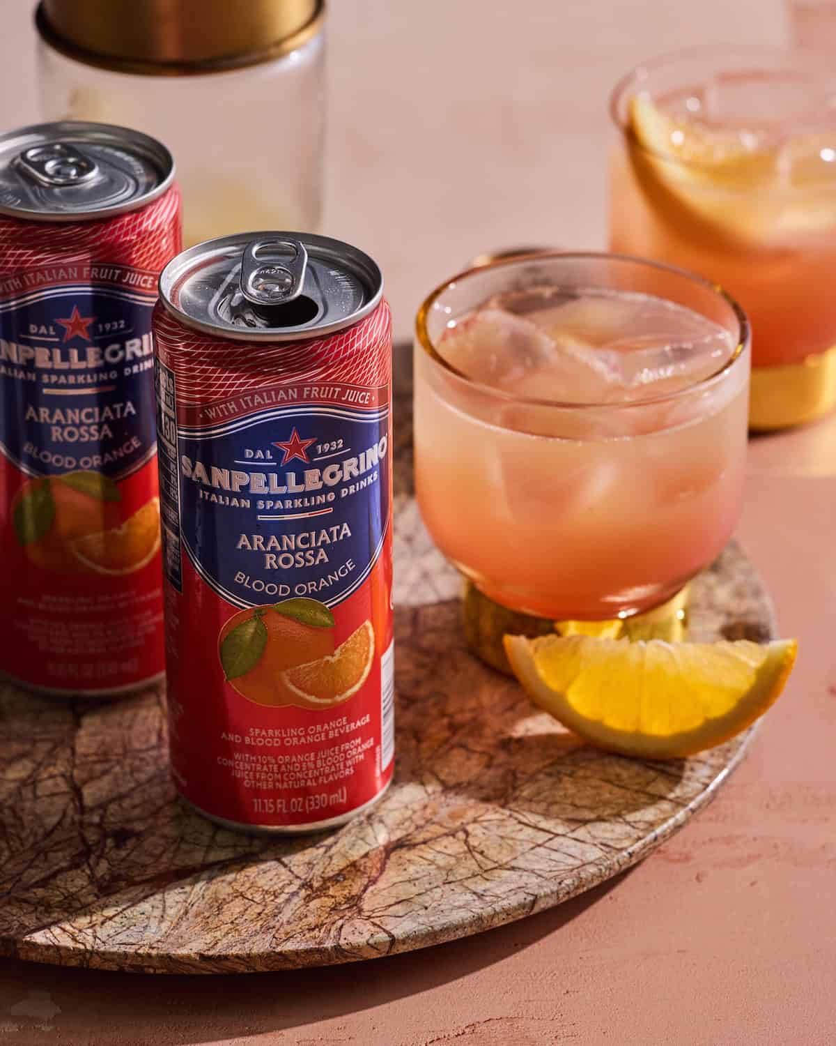 citrusy winter cocktail