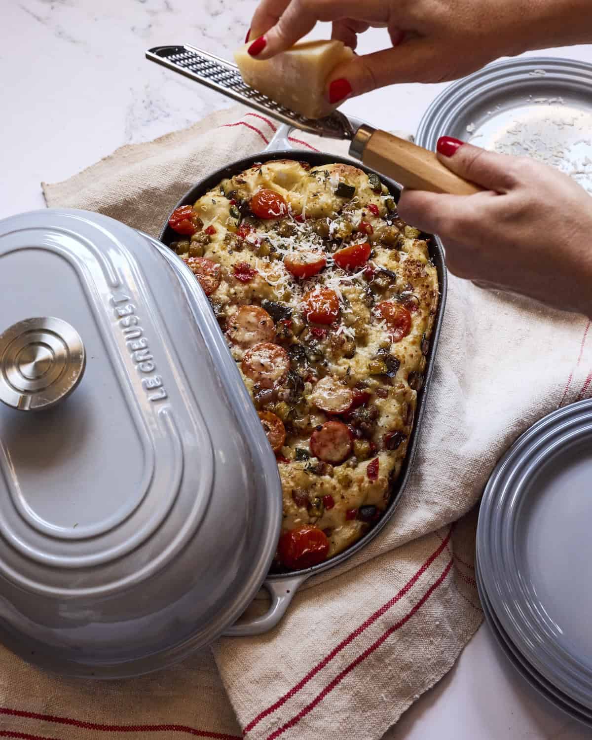 Ratatouille Focaccia