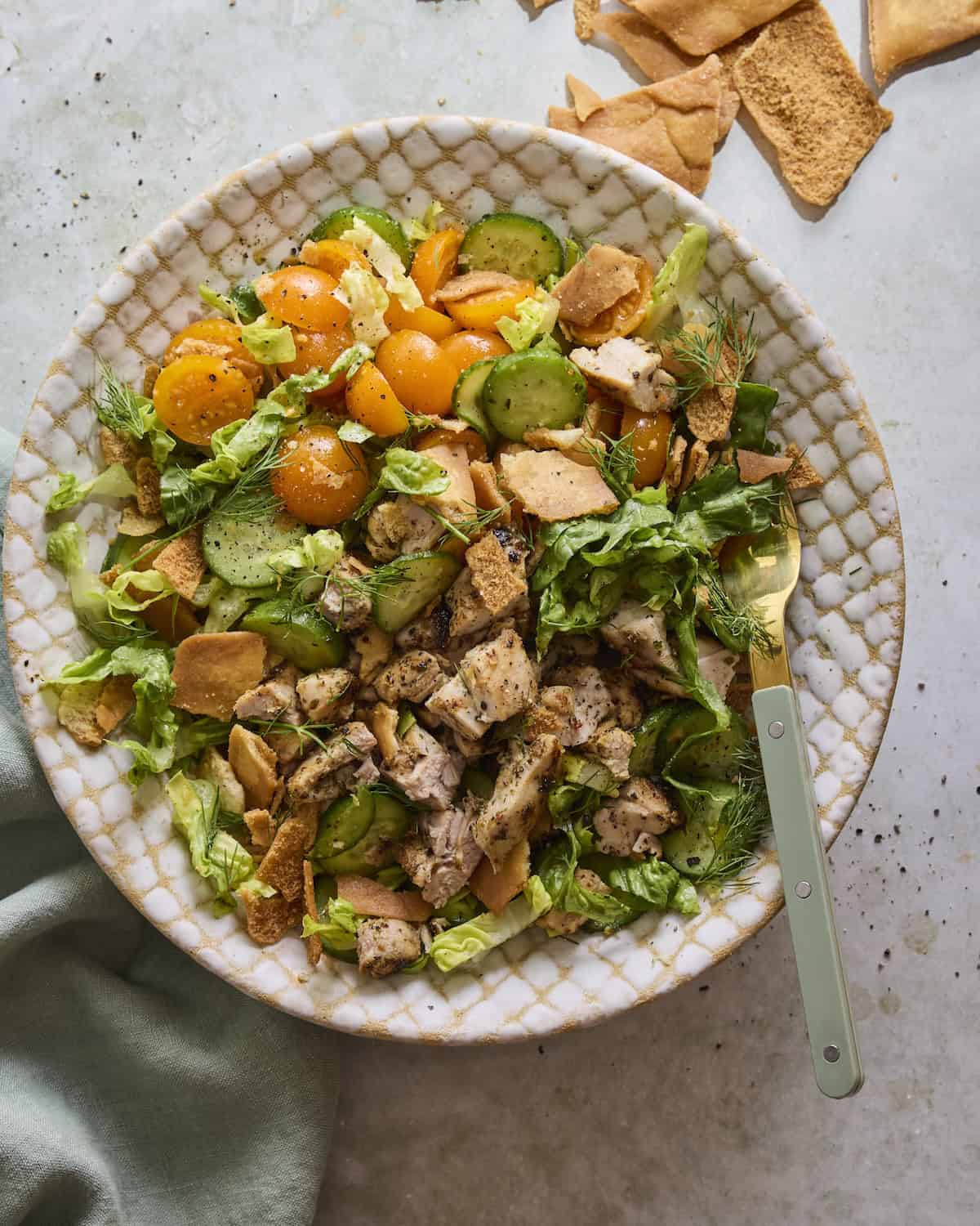 Greek Chicken Bowls with Sun Gold Tomatoes