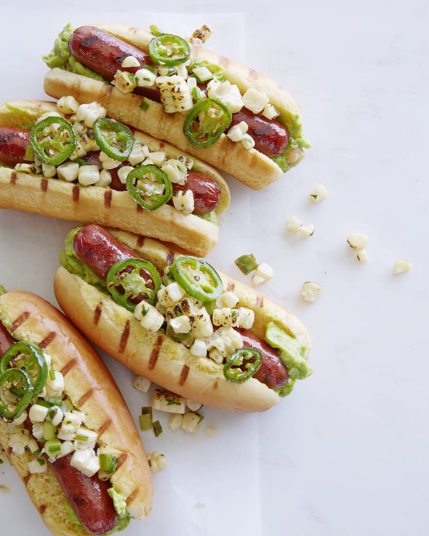 Tex Mex Hot Dogs from www.whatsgabycooking.com (@whatsgabycooking
