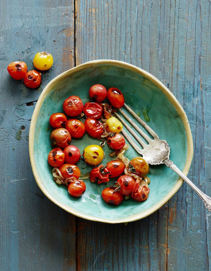 Blistered Cherry Tomatoes