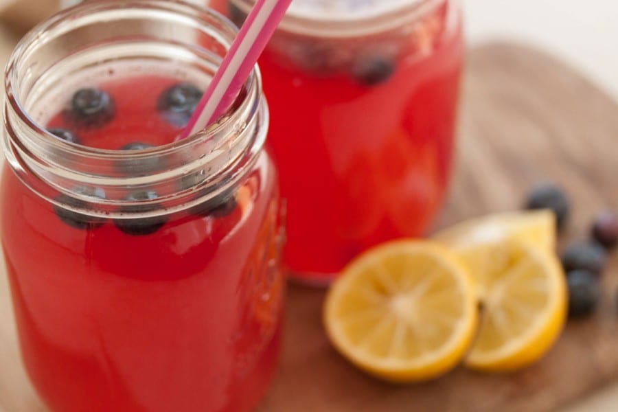 Blueberry Mint Lemonade