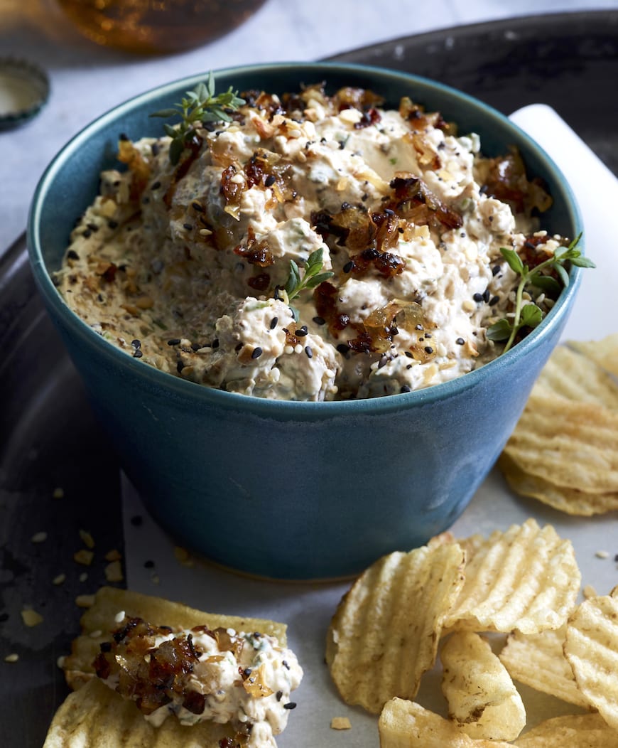 Roasted Onion Dip from www.whatsgabycooking.com (@whatsgabycookin)