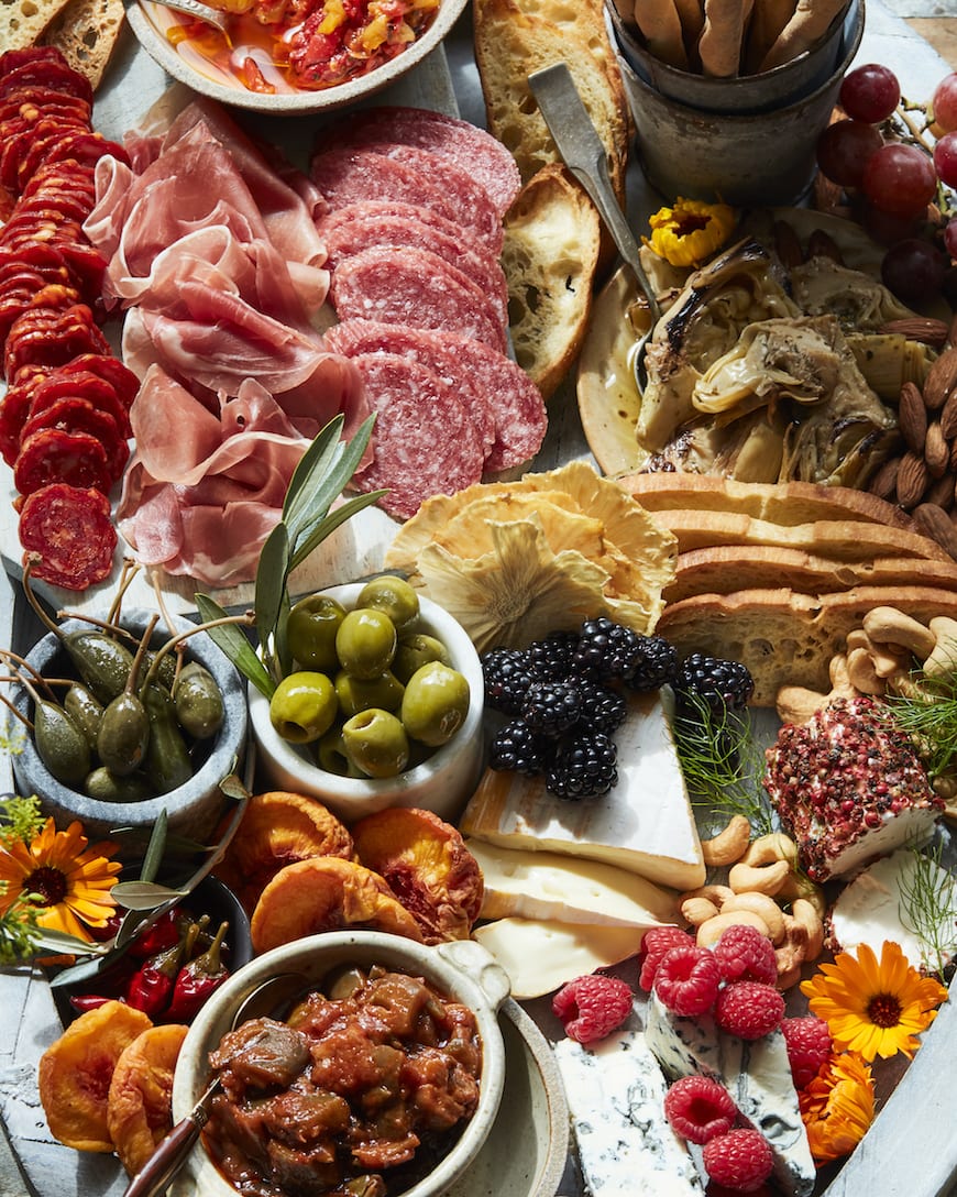 Summer Charcuterie Snack Board from www.whatsgabycooking.com (@whatsgabycookin)