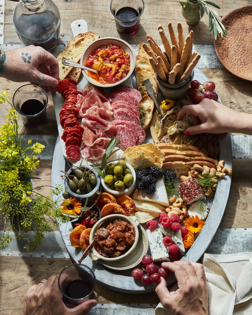 Summer Charcuterie Snack Board from www.whatsgabycooking.com (@whatsgabycookin)
