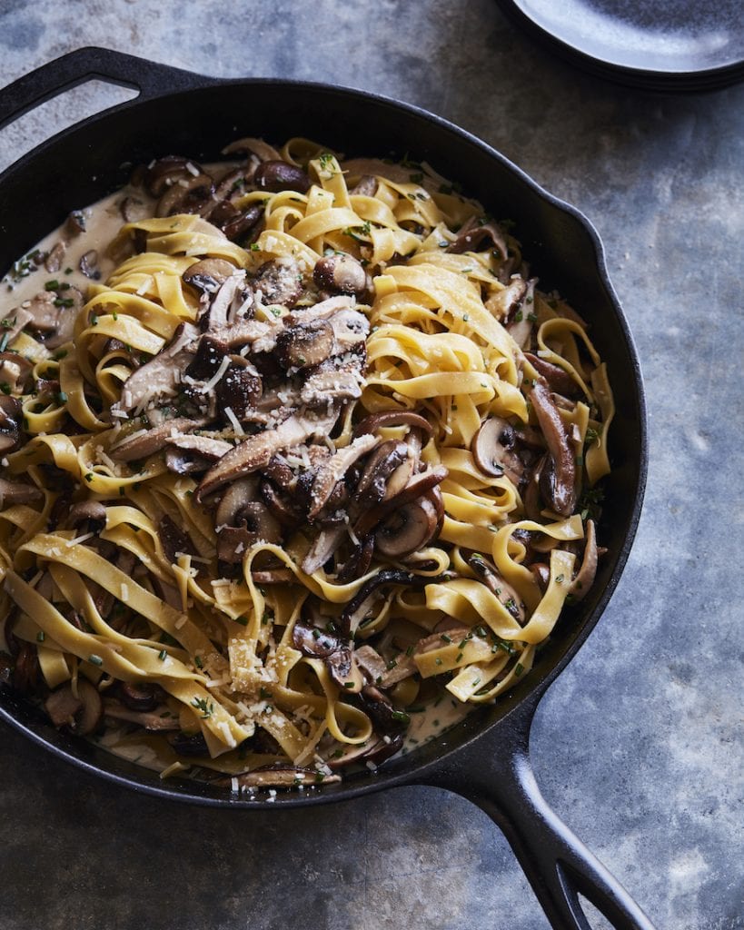 Creamy Mushroom Pasta - What's Gaby Cooking