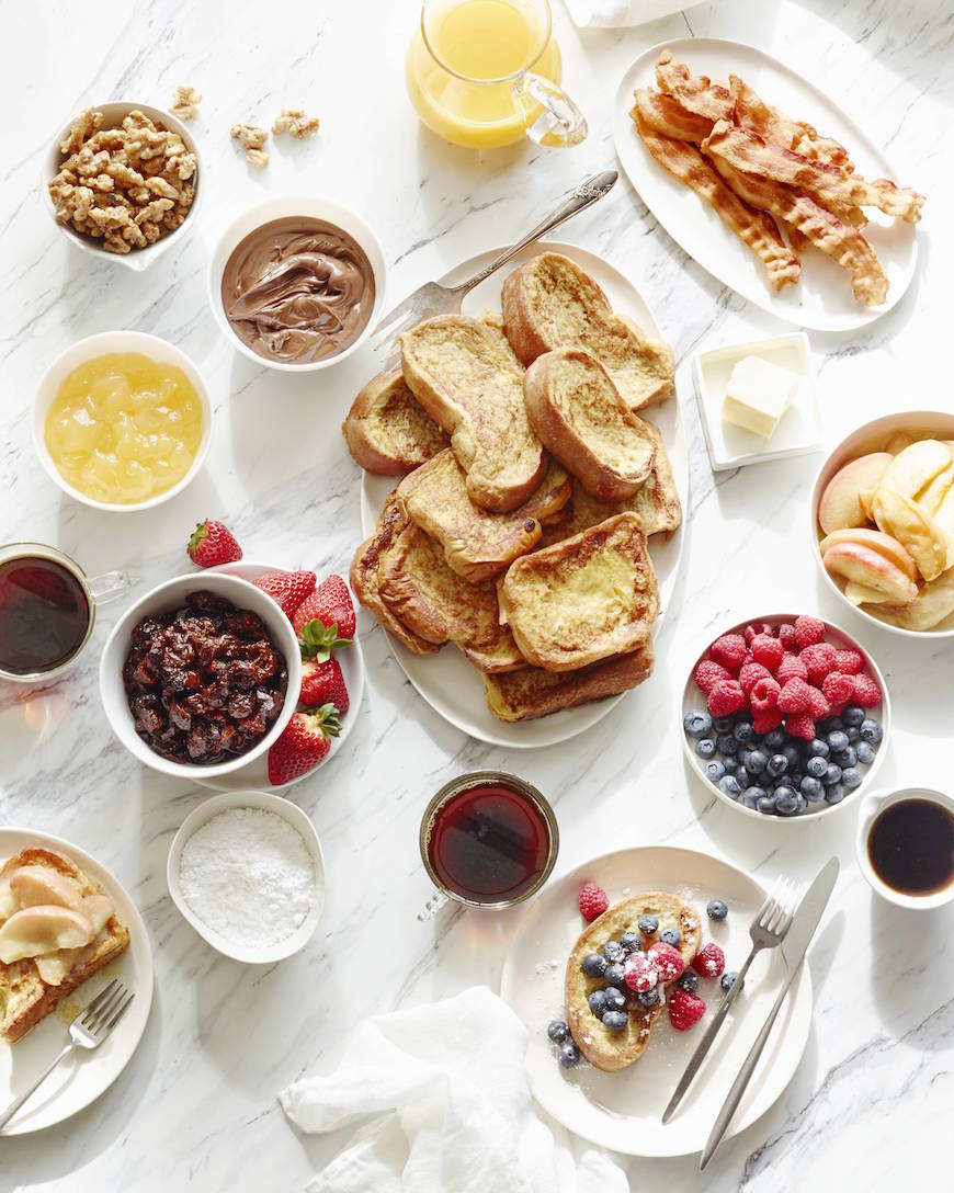 French Toast Bar from www,whatsgabycooking.com (@whatsgabycookin)