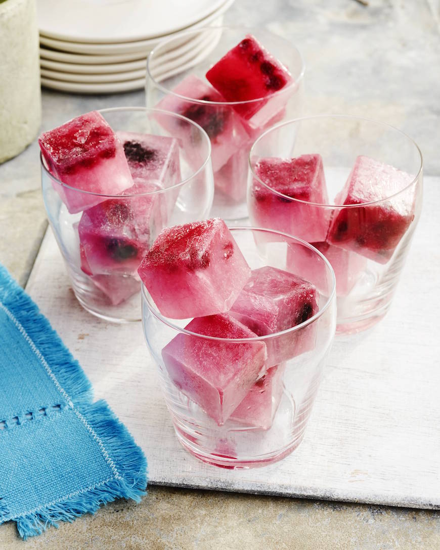 Fruit Punch Ice Cubes