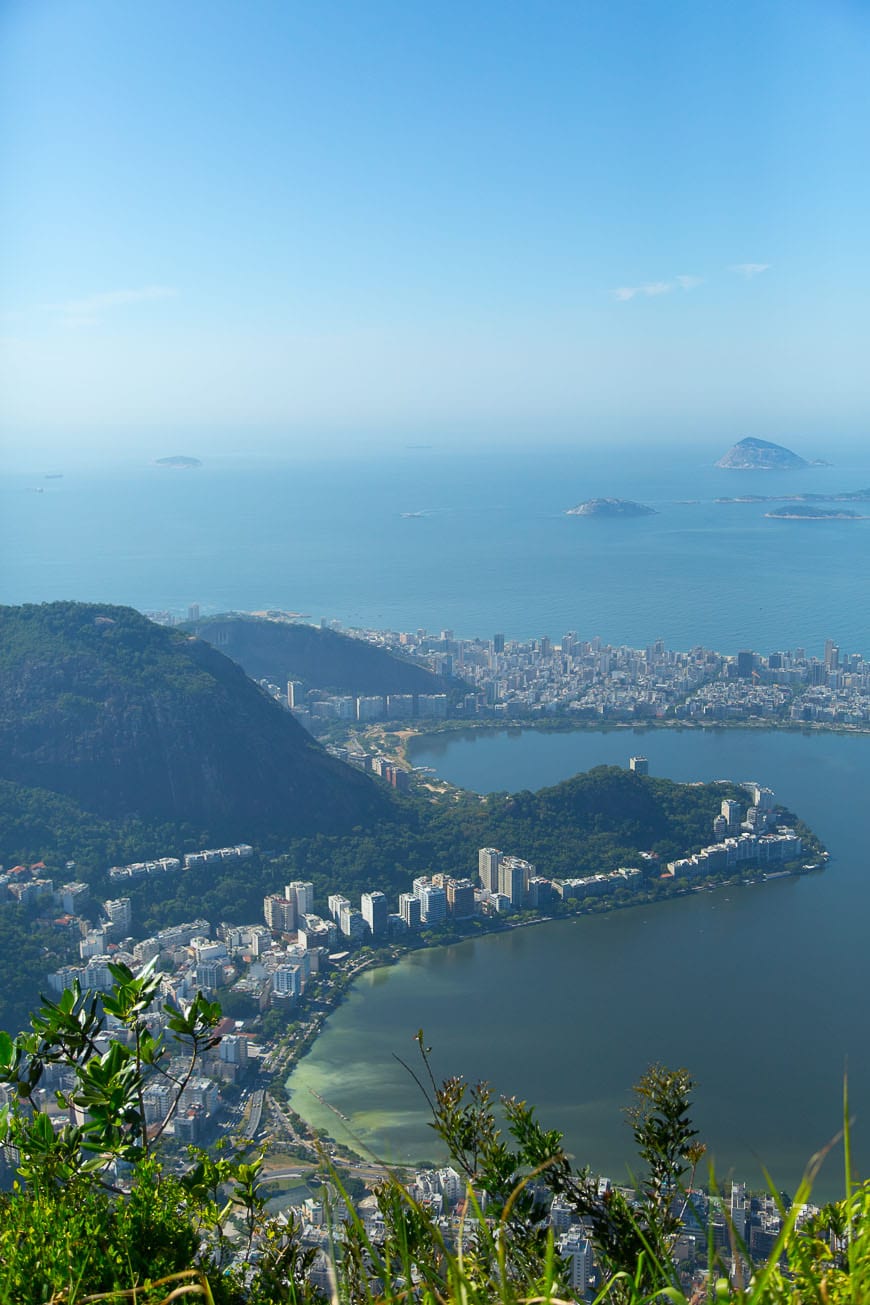 View on top of Rio de Janeiro
