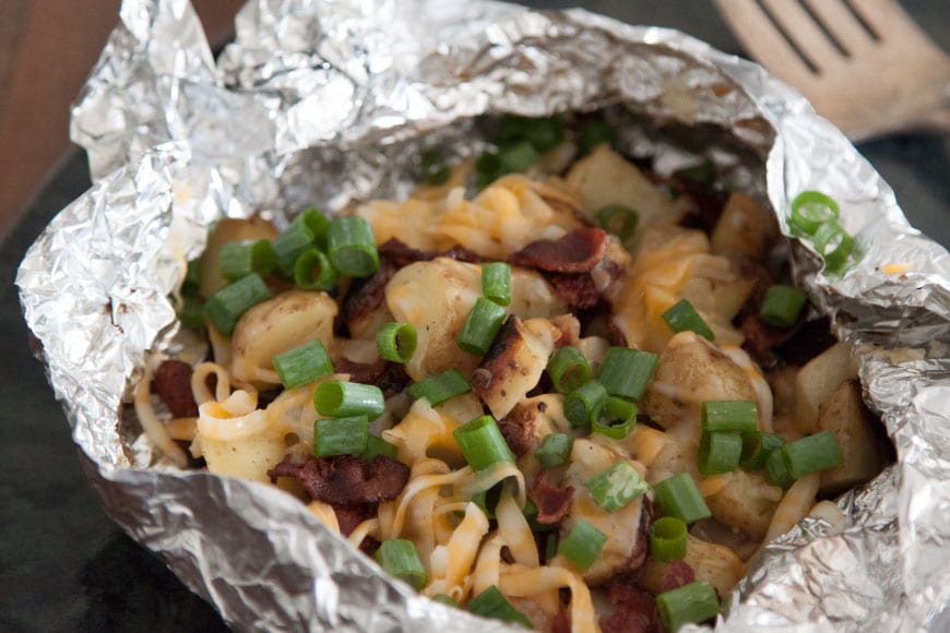 Loaded BBQ Potatoes