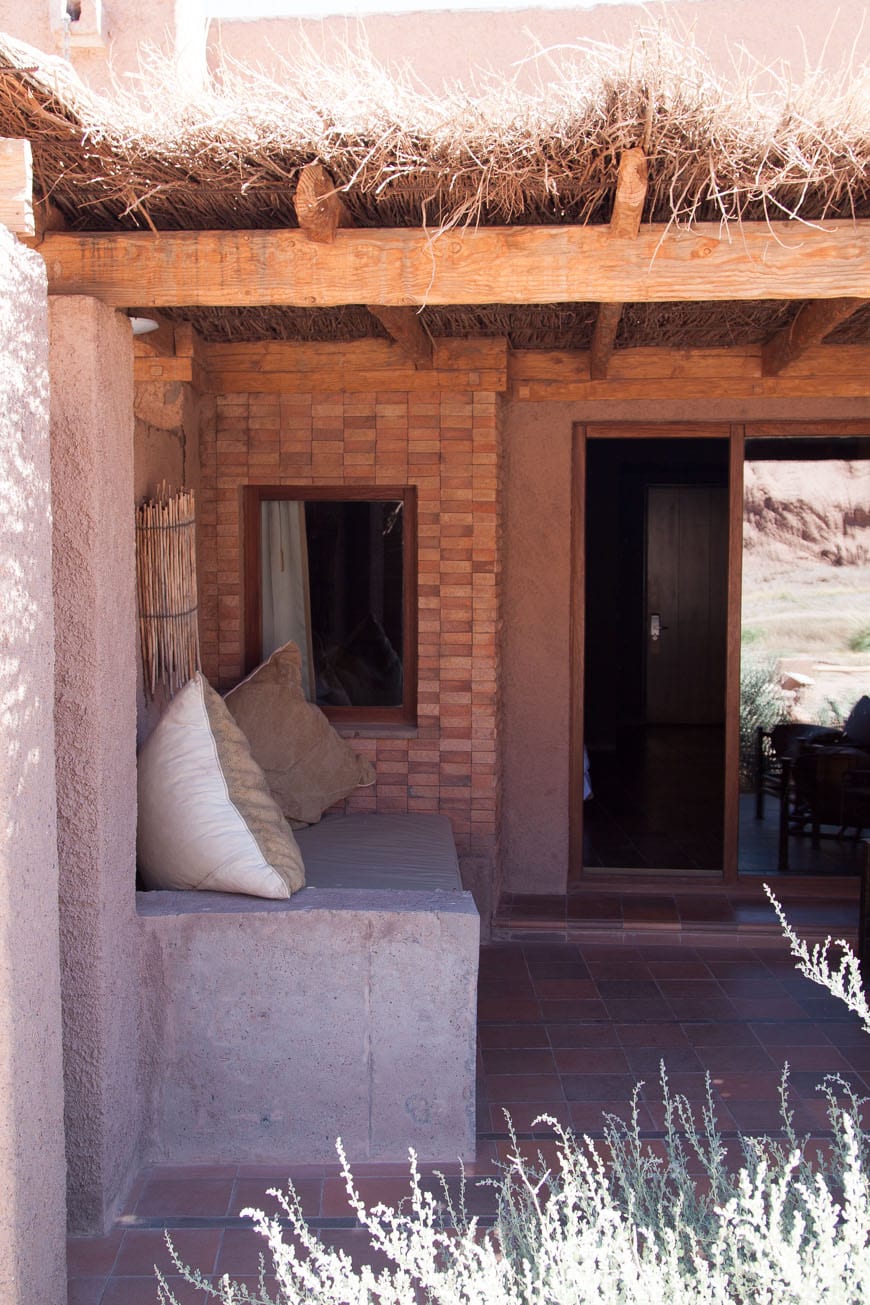 Alto Atacama Desert Lodge and Spa: Patio