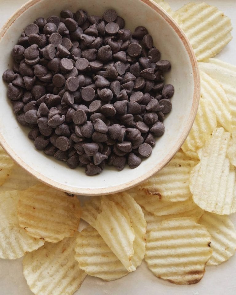 Dark Chocolate Dipped Potato Chips What's Gaby Cooking