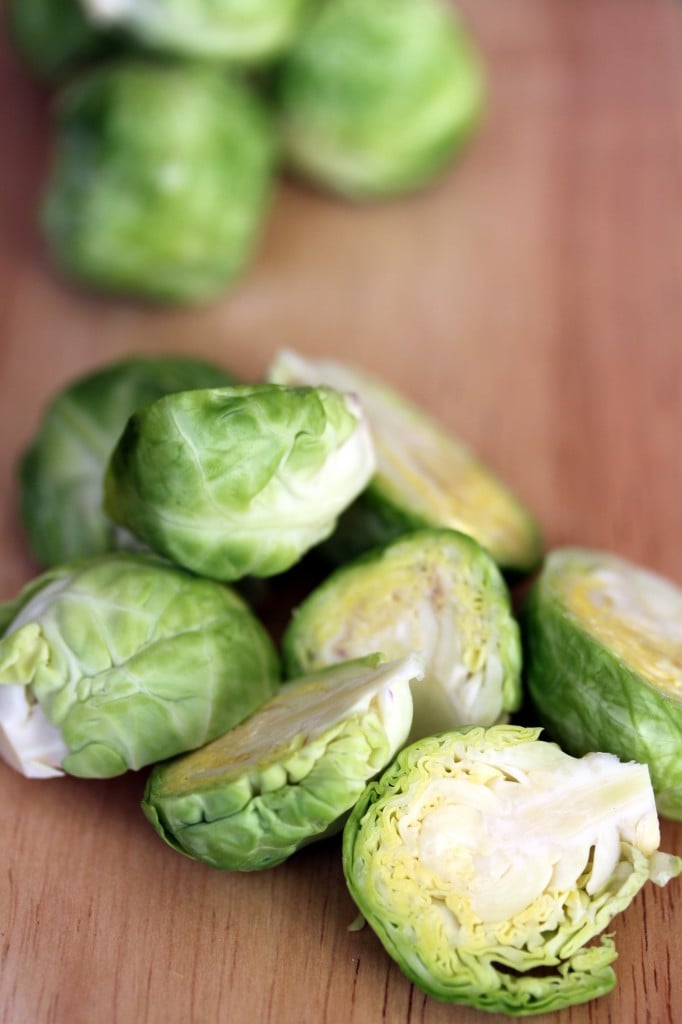 Lemon Garlic Brussel Sprouts from www.whatsgabycooking.com