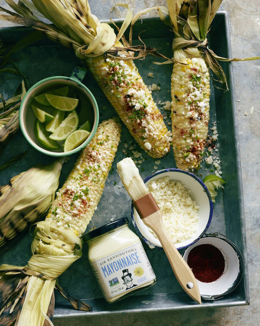 Mexican Grilled Corn from www.whatsgabycooking.com is the PERFECT summer side dish (@whatsgabycookin)