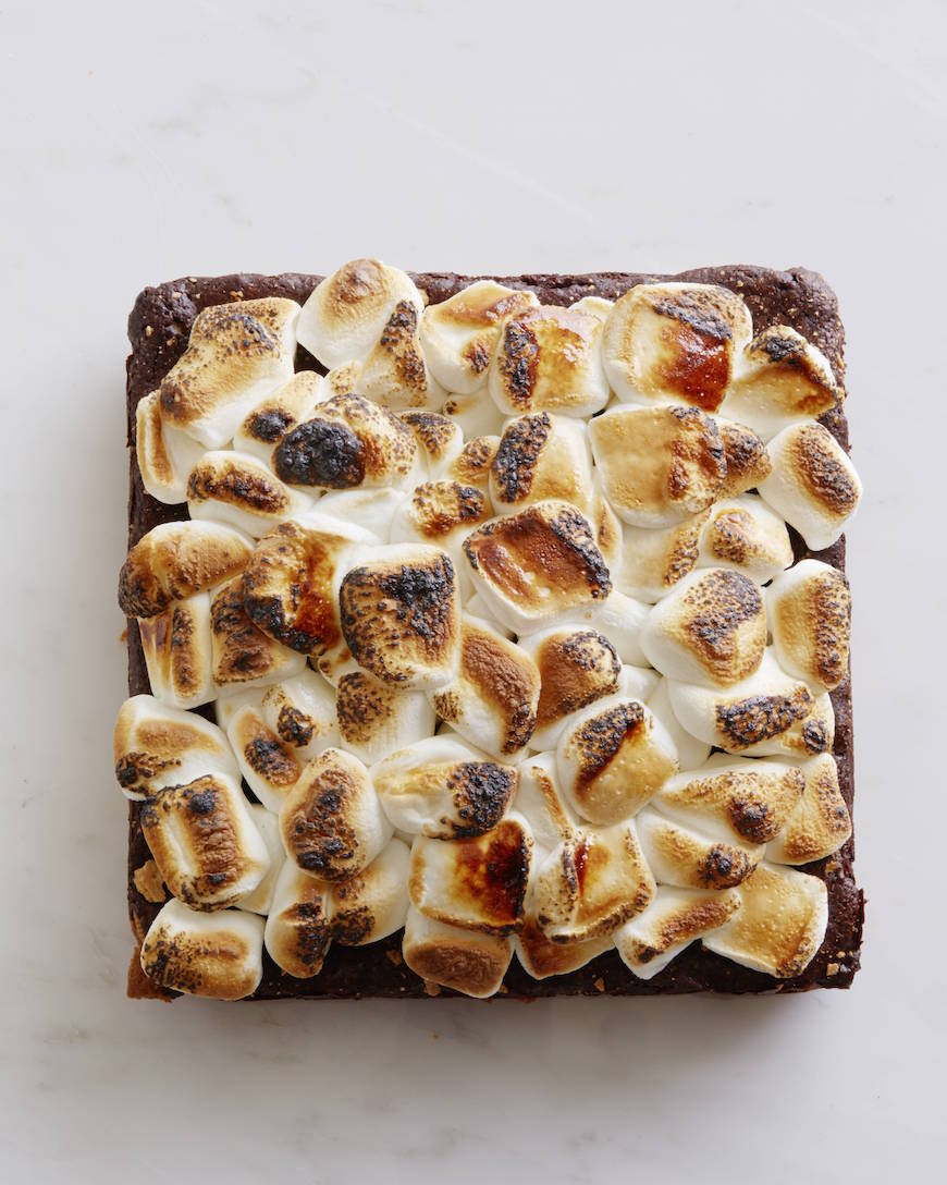 S'more Slutty Brownies from www.whatsgabycooking.com - the most delicious treat you could imagine (@whatsgabycookin)