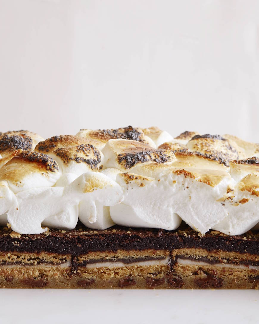 S'more Slutty Brownies from www.whatsgabycooking.com - the most sinful treat you could imagine (@whatsgabycookin)