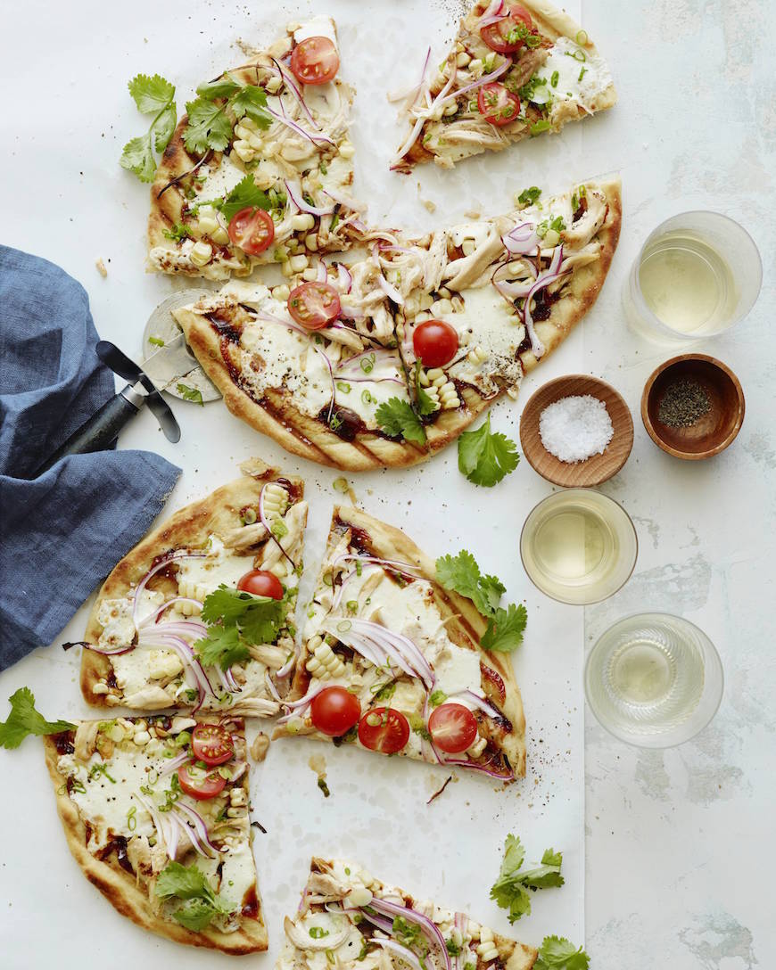 Grilled BBQ Chicken Pizza from www.whatsgabycooking.com (@whatsgabycookin)