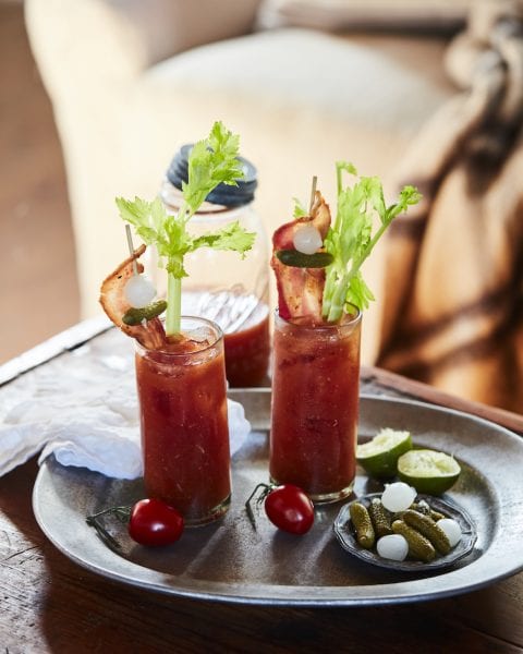 Loaded Bloody Mary - What's Gaby Cooking