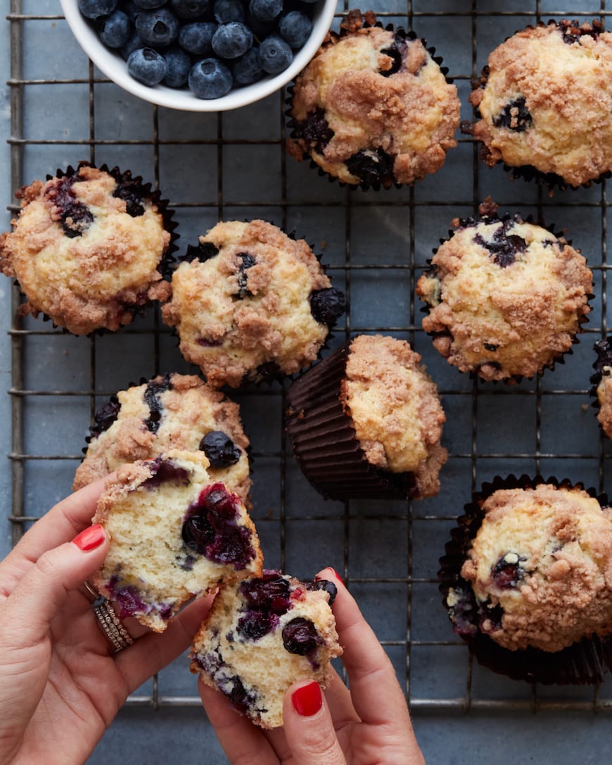 Blueberry Streusel Muffins from www.whatsgabycooking.com (@whatsgabycookin)