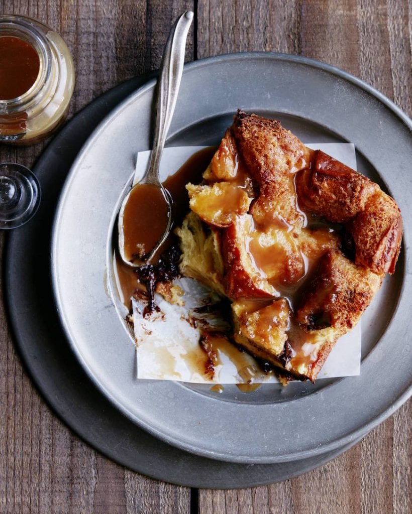 Chocolate Chip Bread Pudding - What's Gaby Cooking