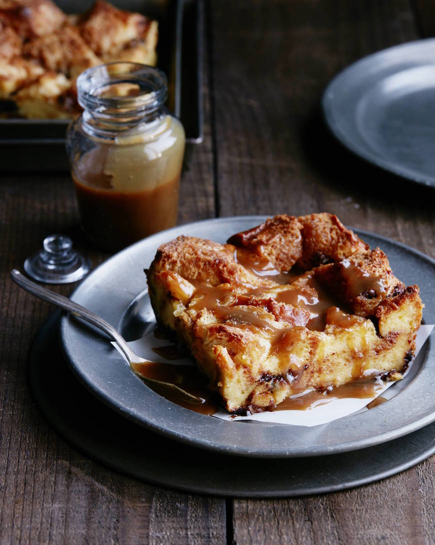 Chocolate Chip Bread Pudding from www.whatsgabycooking.com (@whatsgabycookin)